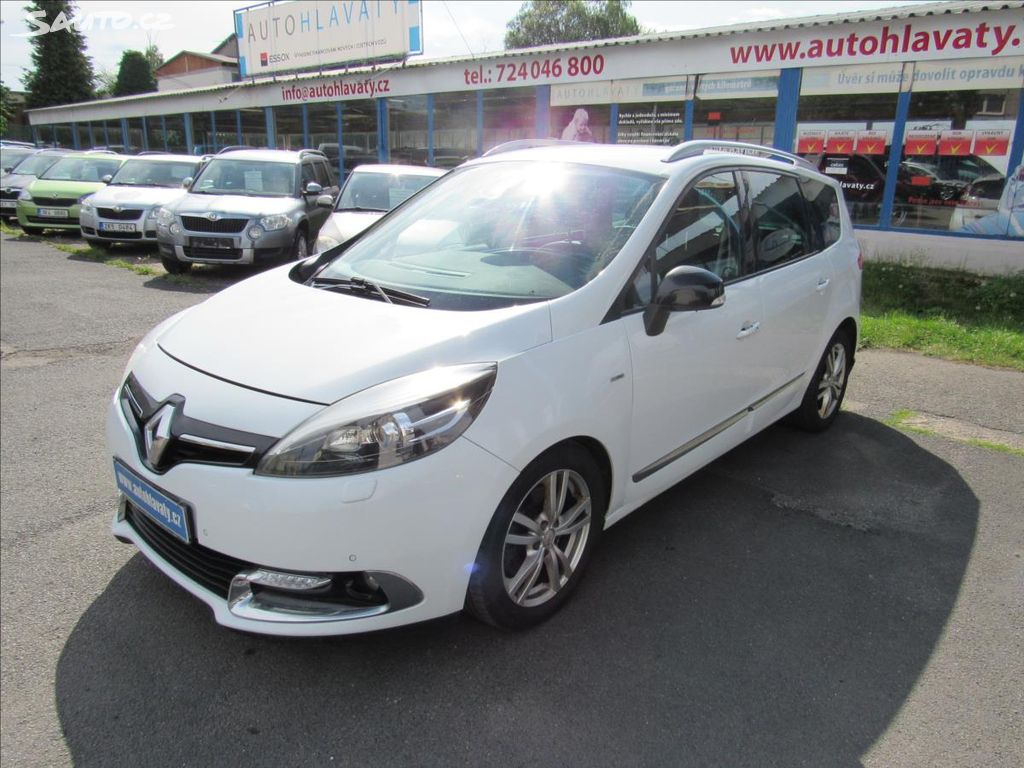 Renault Grand Scénic, 2,0 dCi 118kW 1.majitel 7 míst
